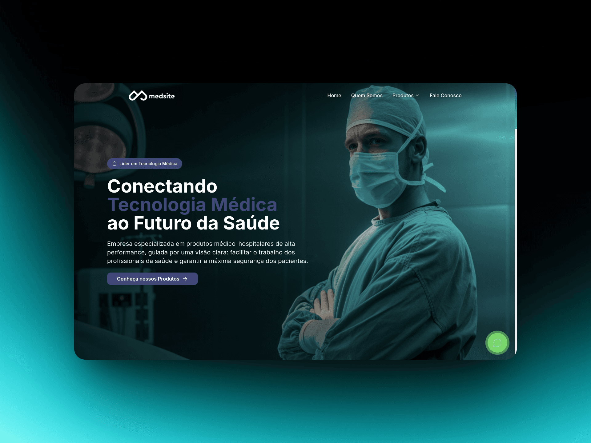 MedSite - Plataforma completa para gestão e agendamento de consultas médicas com sistema integrado. - Site desenvolvido pela Huios Web