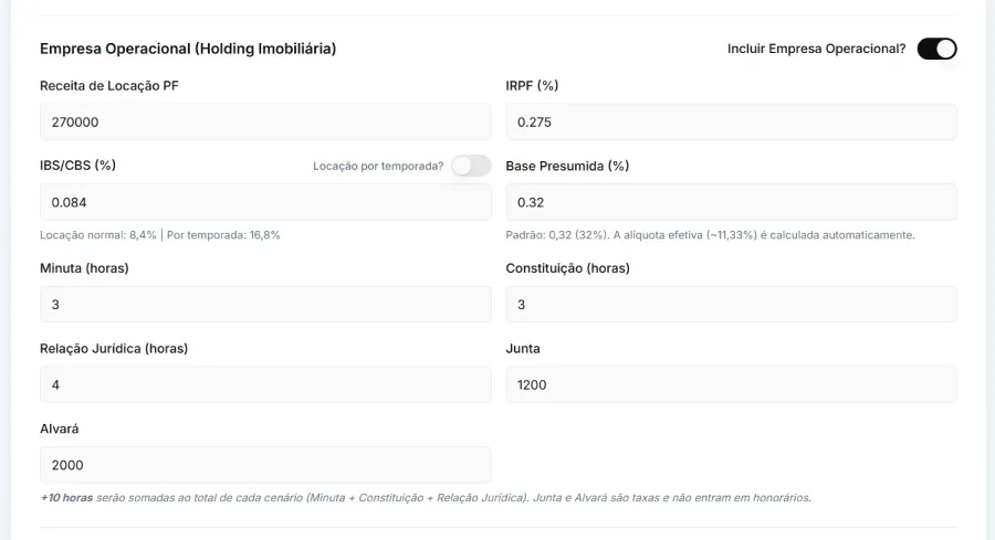 Fábrica de Holding — tela 7