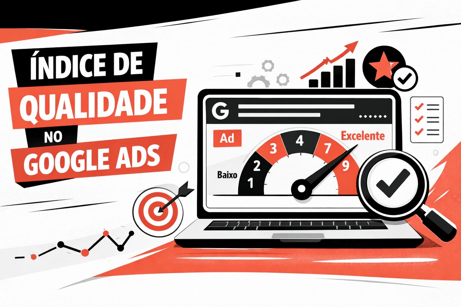 Imagem de capa do artigo: Índice de Qualidade no Google Ads: O que é, Como Melhorar e Por que ele é Crucial para seu Sucesso