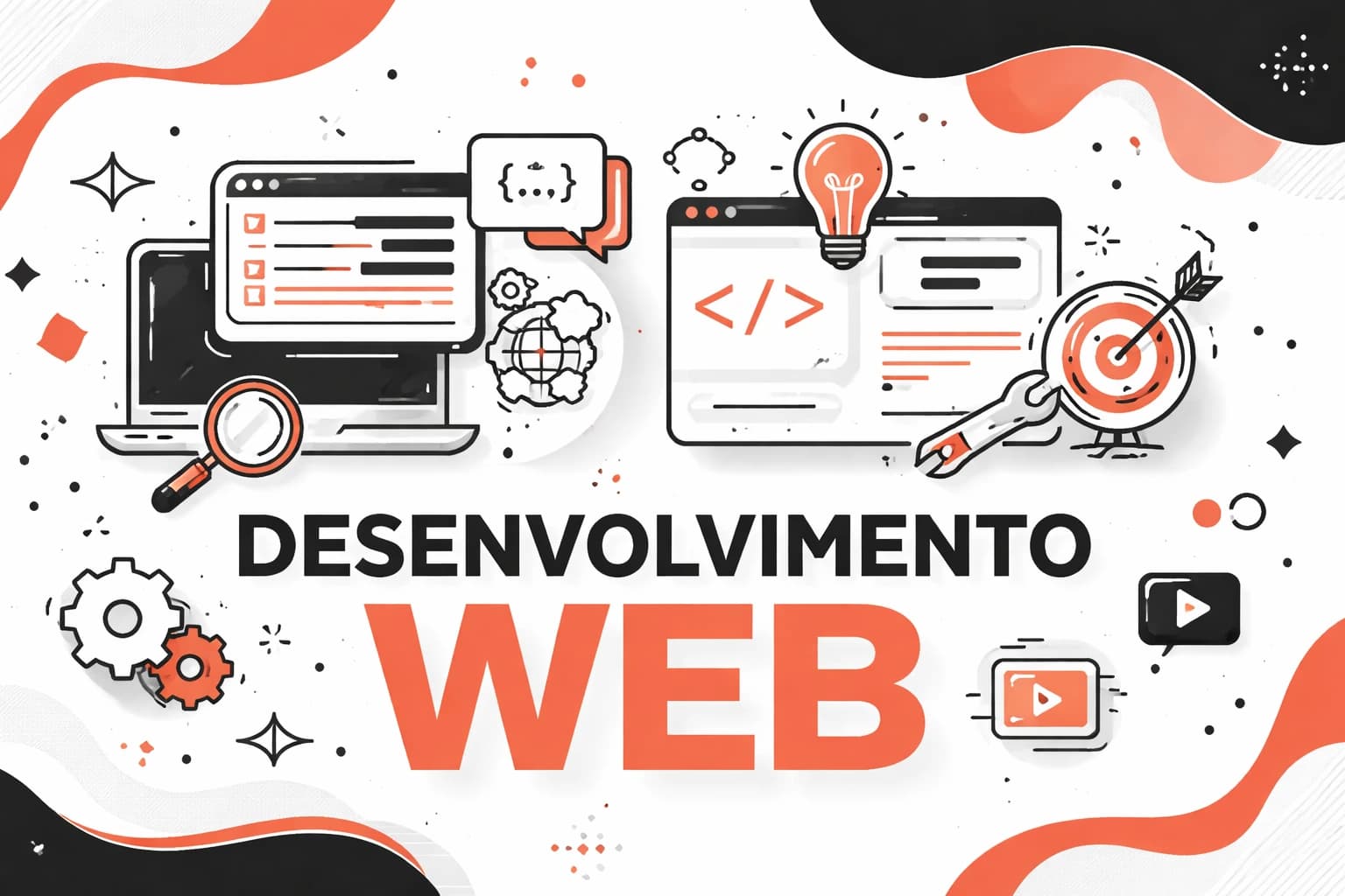 Imagem de capa do artigo: Desenvolvimento Web: Front-End vs. Back-End, o que são e qual a importância para seu site?