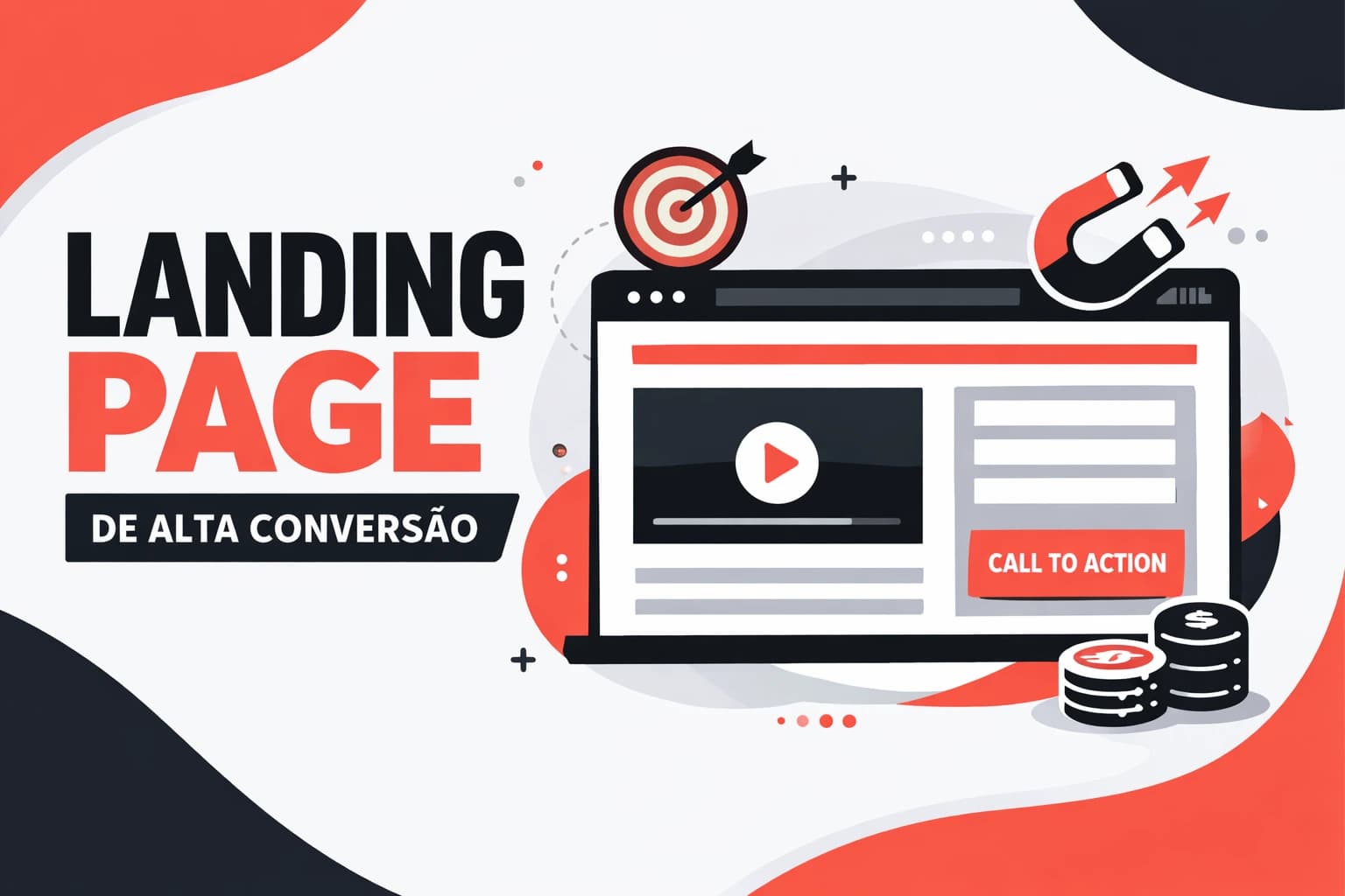 Landing Page de Alta Conversão: Como Criar uma Página Focada em Gerar Leads e Vendas