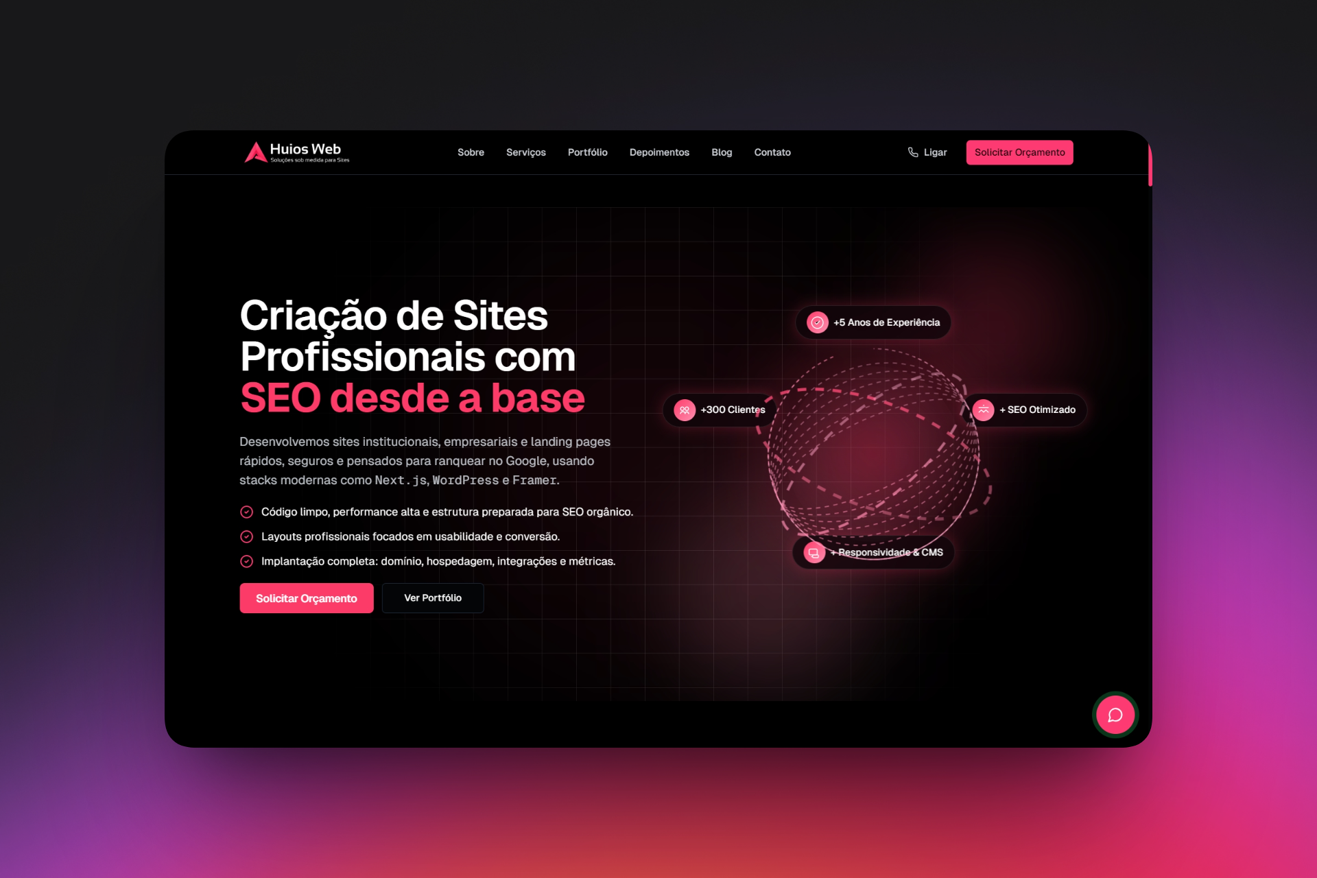 Criação de Sites em Florianópolis - SC | SEO | Huios Web